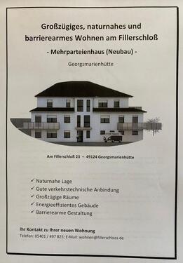 Foto - Etagenwohnung zur Miete in Georgsmarienhütte