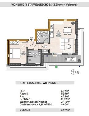 Foto - 2 Zimmer Etagenwohnung zum Kaufen in Verl