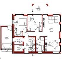 Neubau 86qm Wohnung Weeze 3ZKDB Garage, Garten, Erstbezug, KFW40