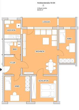 Foto - 4 Zimmer Etagenwohnung zur Miete in Stollberg (Erzgebirge)