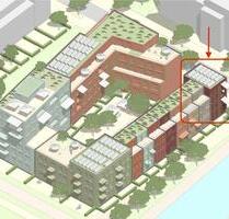 Reihenhaus Stadthaus direkt am Kanal im Elbinselquartier - Hamburg Hamburg-Mitte