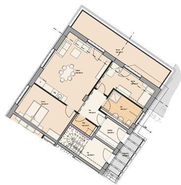 Foto - 3 Zimmer Terrassenwohnung zur Miete in Pegau