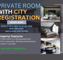 Untervermietung vom 27.11. bis zum 30.01.2026 - Kelsterbach