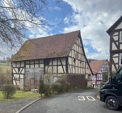 Foto - PROVISIONSFREI Histor. Scheune Fachwerkhaus + Freizeitgrundstück
