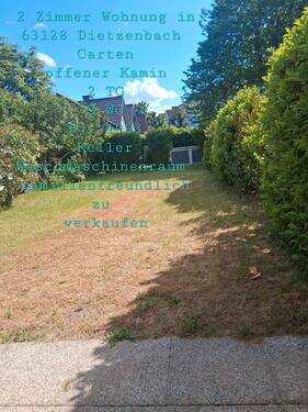 Foto - 2 Zi. Wohnung im Erdgeschoss mit Garten, Kamin, 2 TG