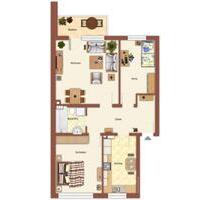 Sofort frei! 3-Zimmer-Wohnung in Mönchengladbach Waldhausen