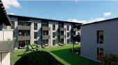 Foto - Erstbezug 55,4m² 2 Zimmerwohnung, 2. OG, 94405 Landau an der Isar