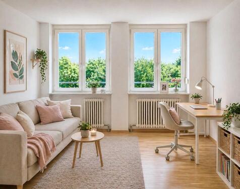 Foto - Helles WG-Zimmer in 3-Zimmer Wohnung für Studentinnen in Ulm