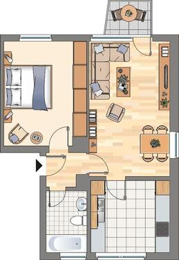 Foto - Etagenwohnung zur Miete in Dortmund