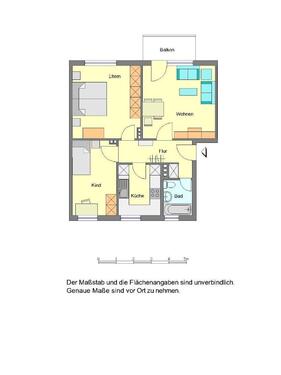 Foto - Etagenwohnung in Gütersloh zur Miete