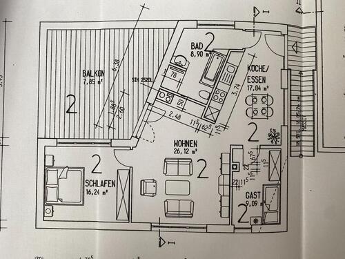 Foto - Mietwohnung (2,5 Zimmer) in Ramelsloh zum 01.02.2026 frei