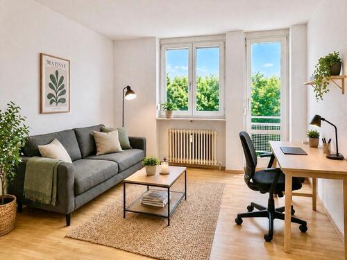 Foto - Helles WG-Zimmer in 3-Zimmer Wohnung für Studentinnen in Ulm
