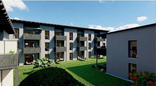 Foto - Erstbezug 55,3m² 2 Zimmerwohnung, 1. OG, 94405 Landau an der Isar