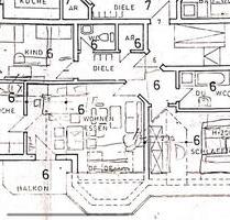 Dach-Wohnung Dielheim 3ZKB mit Balkon, Gäste WC, 2 Parkplätze - Kronau
