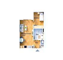 Moderne 2 Zimmer NB Wohnung - 600,00&nbsp;EUR Kaltmiete, ca.&nbsp; 43,00&nbsp;m&sup2; in Ettenheim (PLZ: 77955)