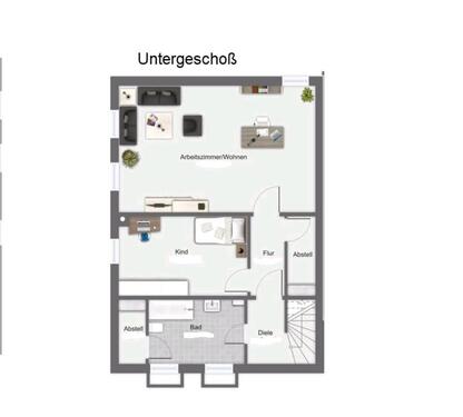 Foto - 4 Zimmer Erdgeschoßwohnung in Enger