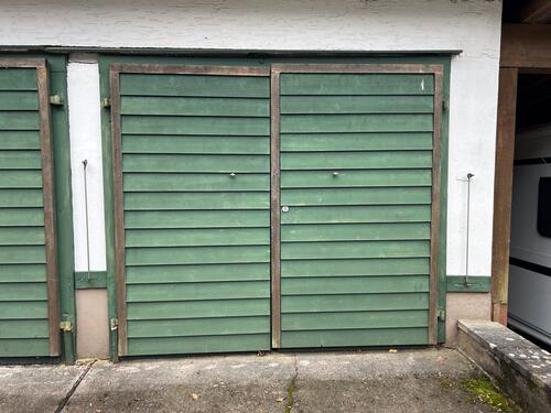 Foto - Garage Winter Unterstellplatz für Motorrad oder kleinen PKW