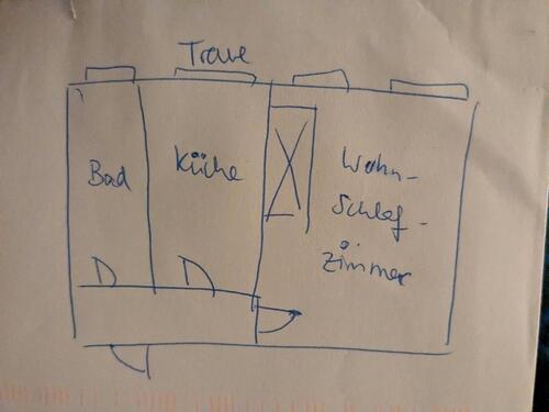 Foto - 1 Zimmer Hochparterre zur Miete in Lübeck