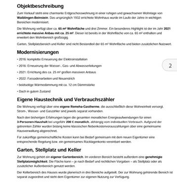Foto - 3 Zimmer Erdgeschoßwohnung zum Kaufen in Waiblingen