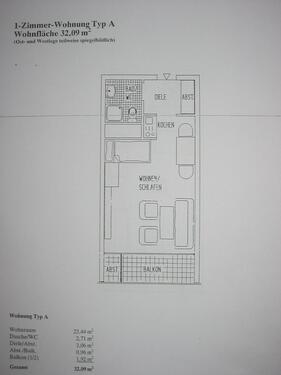 Foto - 1 Zimmer Etagenwohnung zur Miete in Göttingen