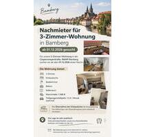 Nachmieter für 3-Zimmer-Wohnung in Bamberg (78qm) ab 01.12.2026