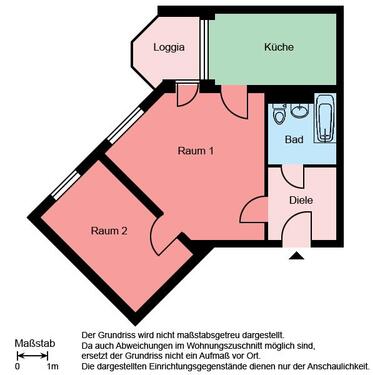 Foto - Demnächst frei! 2-Zimmer-Wohnung in Witten Mitte