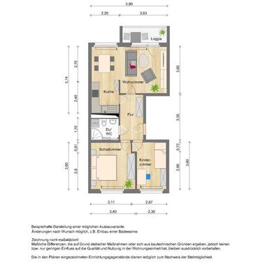 Foto - 3 Zimmer Etagenwohnung in Zwickau