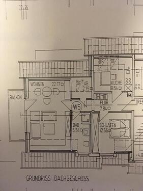 Foto - 2 ZKB Dachgeschosswohnung in Verl zur Miete
