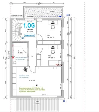 Foto - Moderne Wohnung mit 2 Etagen in Schornsheim