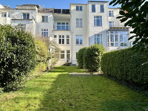 Foto - Schwachhausen: Charmante 3 Zi. Altbau- Whg. im HP, mit Garten, Garage, Nähe der Wachmannstr.