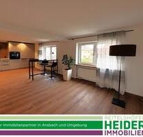 Großzügige 4 Zi.-Wohnung - Erstbezug, ca. 15 km südöstlich von Ansbach