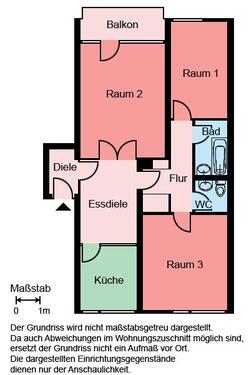 Foto - Etagenwohnung in Iserlohn zur Miete