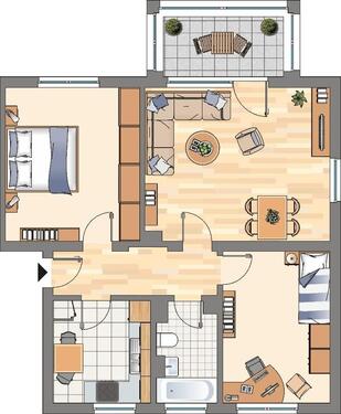 Foto - Etagenwohnung zur Miete in Dortmund