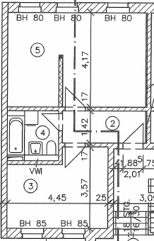 Foto - 2 Zimmer Etagenwohnung zur Miete in Leipzig