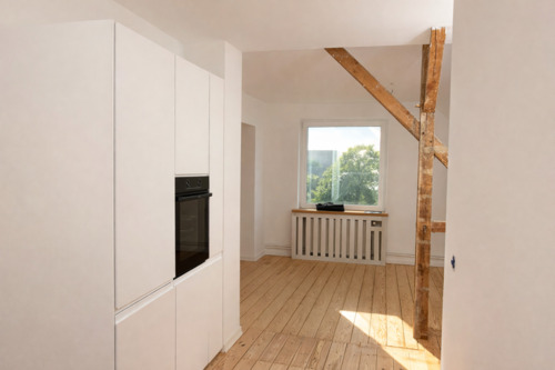 Foto - Kernsanierte helle 2-Zimmer Dachgeschosswohnung in Langenhorn