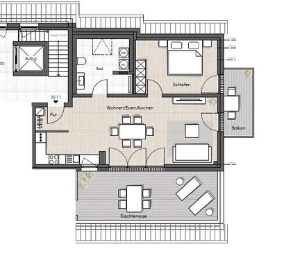 Foto - Moderne 2-Zimmer-Wohnung in gefragtem Neubau