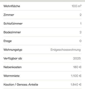 Foto - 2 Zimmer Etagenwohnung zur Miete in Münster
