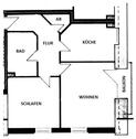 Foto - 2 Zimmer Etagenwohnung zum Kaufen in Lengerich