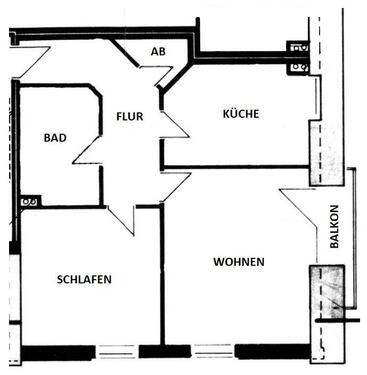 Foto - 2 Zimmer Etagenwohnung zum Kaufen in Lengerich