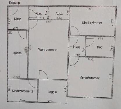 Foto - Heiligenhaus 3,5-4 Zimmer Wohnung renovierungsbedürftig