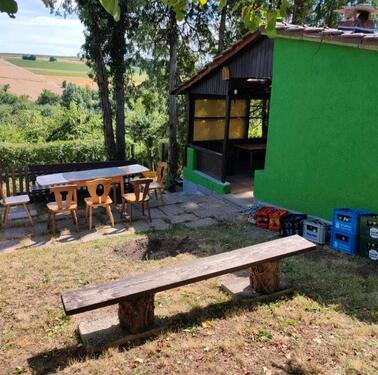 Foto - Gartengrundstück mit gemauerter Hütte nahe Marbach zu verpachten