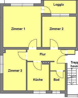 Foto - Etagenwohnung zur Miete in Leer (Ostfriesland)