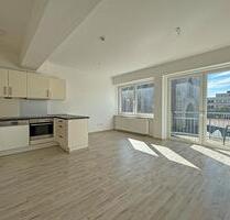 Mit großer Dachterrasse, Sauna und Einbauküche - 3-Zimmer-Wohnung am Marktplatz in Hamm [Z-04301]