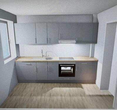 Foto - Sanierte 3-Zimmerwohnung - Neue Küche - Neues Duschbad