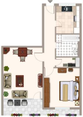 Foto - 2 Zimmer Etagenwohnung zur Miete in Mönchengladbach