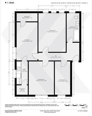 Foto - 4 Zimmer Dachgeschoßwohnung zum Kaufen in Olpe