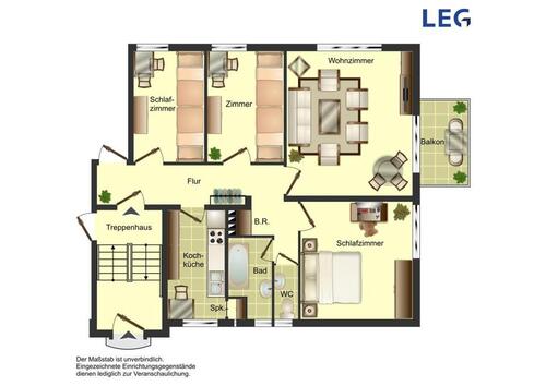 Foto - 4 Zimmer Etagenwohnung zur Miete in Wuppertal