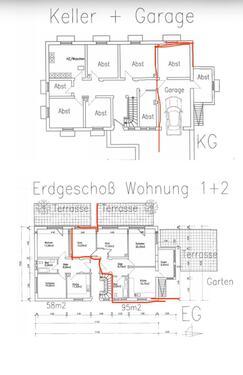 Foto - Mietwohnung Stadtnah - 680,00&nbsp;EUR Kaltmiete, ca.&nbsp; 95,00&nbsp;m&sup2;