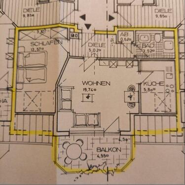 Foto - 2 Zimmer Dachgeschoßwohnung zum Kaufen in Lüdenscheid