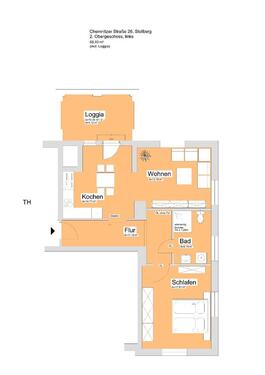Foto - Etagenwohnung in Stollberg (Erzgebirge)